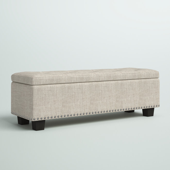 Greyleigh™ Ahrens Modern and Contemporary Fabric Upholstered Button
